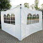 Paredes laterales con ventanas para carpa Outsunny color Blanco, , large image number null