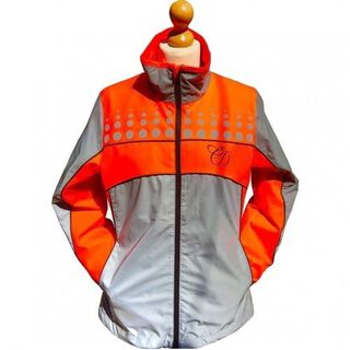 Chaqueta infantil Equisafety color Rojo anaranjado