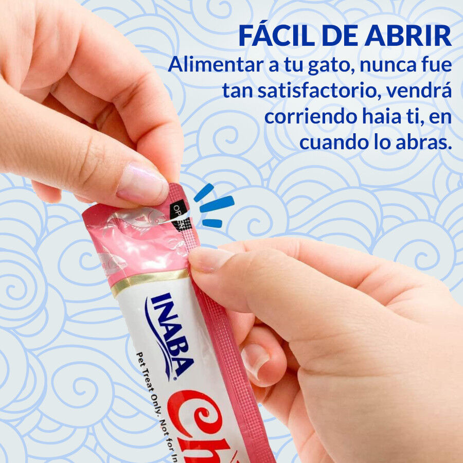 4 sobres x 14 g Churu Snack Cremoso de At&uacute;n para gatos, , large Imagen numero 4