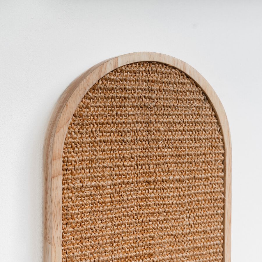 Muro Escalada Para Gatos - Tablero de Rascado de Luxe (Rubberwood Khaki), , large Imagen numero 2