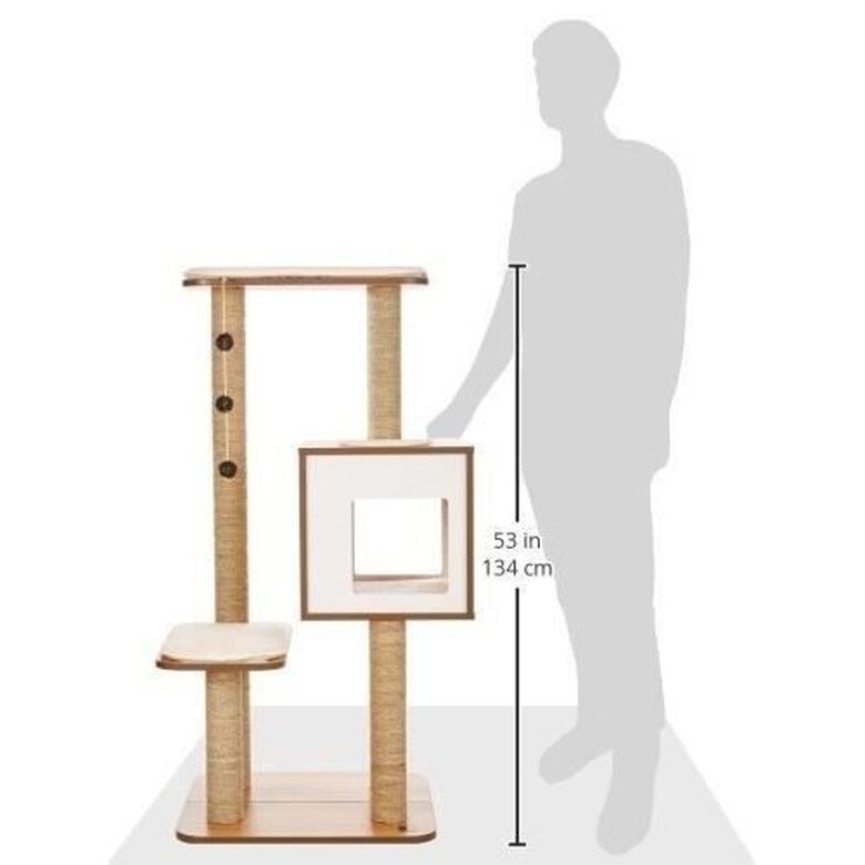 Vesper V-Base Rascador Con Juguete para gatos thumbnail