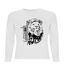 Camiseta unisex león color Blanco, , large indicador imagen numero 1
