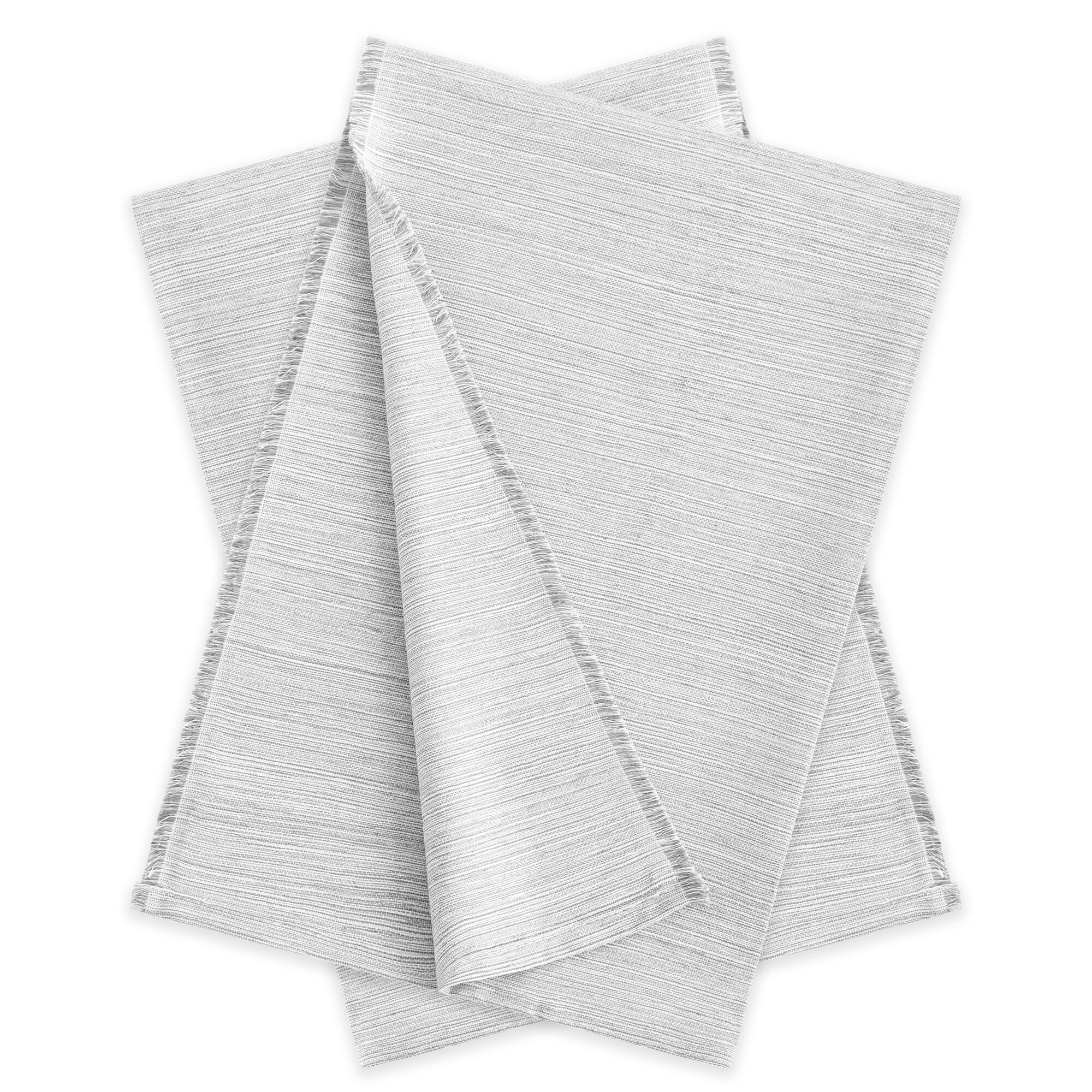 Pack 2 Unidades Plaid Multiusos Modelo Trama 230x260 cm Gris Claro, , large Imagen numero 1