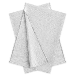 Vipalia Pack 2 unidades - Trama Plaid Multiusos 180 x 260 cm Gris Claro