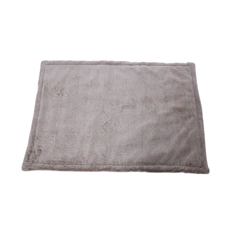 Leeby manta suave marrón para perros
