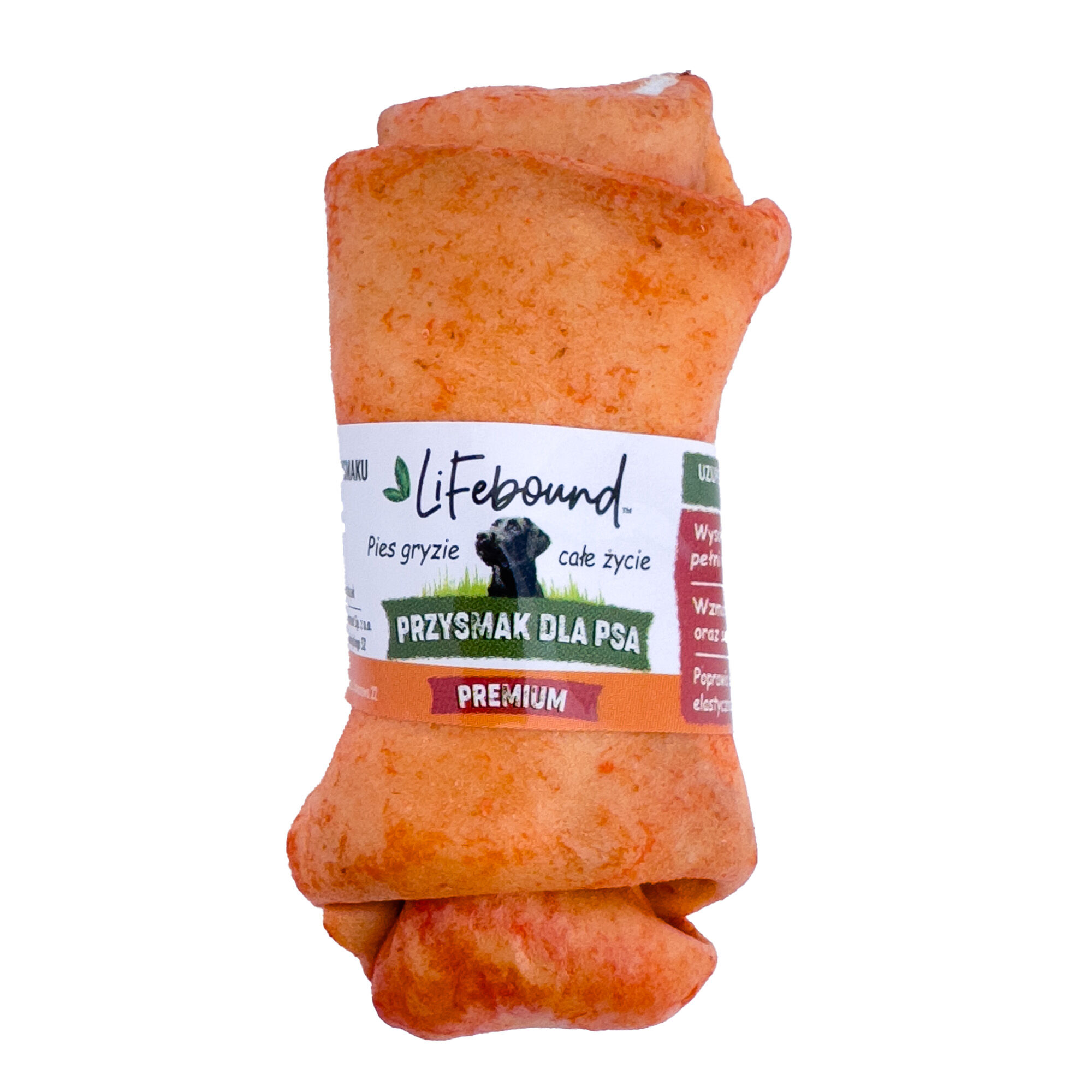 Lifebound Hueso masticable de cuero de ternera, lote de 4, 23 cm, , large Imagen numero 3