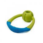 All for paws tugger handle pelota elástica de juguete verde y azul para perros, , large image number null