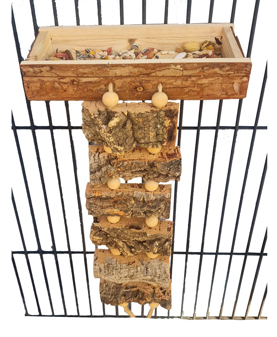 Natural Shredding Foraging Tray, , large Imagen numero 2