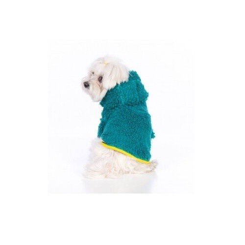 Groc croc abrigo reversible verde para perros, , large Imagen numero 3