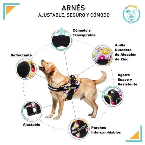 Arn&eacute;s personalizado Super Doggy estampado de Donuts para perros, , large Imagen numero 3