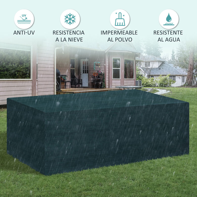 Outsunny Funda Para Muebles Verde Oscuro thumbnail