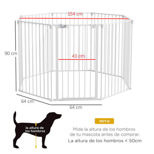 ▷ Ibañez Parque Plegable 8 Paneles Para Perros 【 Perro 】