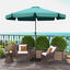 Outsunny Conjunto de Sombrilla Verde, , large indicador imagen numero 2