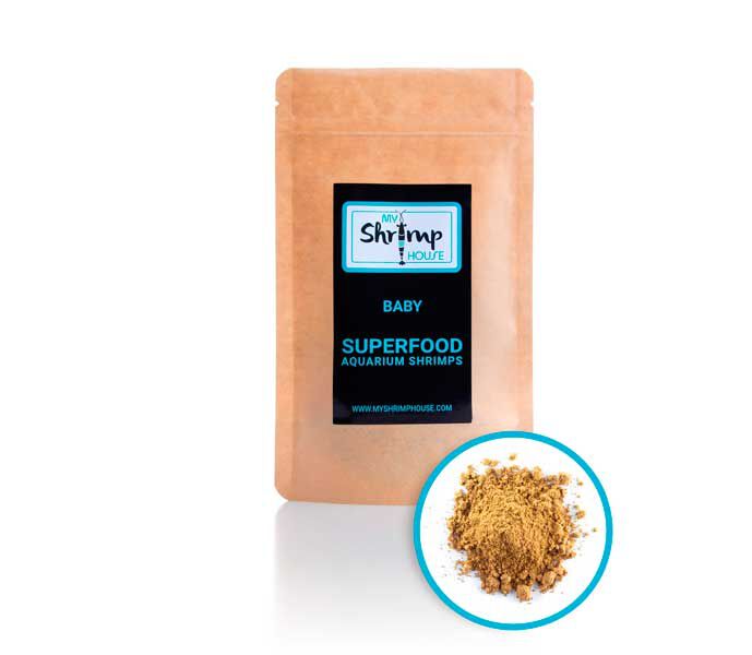 My Shrimp House Comida Polvo Baby para gambas