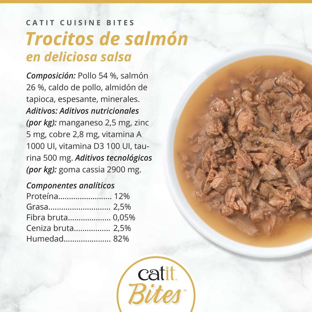 Catit Cuisine Bites de Salm&oacute;n, 75g, , large Imagen numero 3
