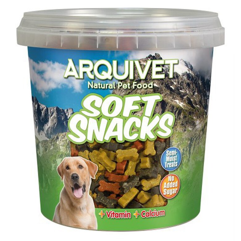 Huesitos Soft snacks mix Arquivet para perro sabor Buey y Pollo, , large image number null