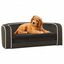 Vidaxl sof&aacute; plegable gris oscuro para perros, , large indicador imagen numero 4