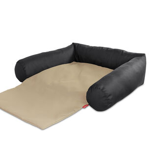 Gauty Cama Tela Impermeable  Gris y beige para Perros y Gatos