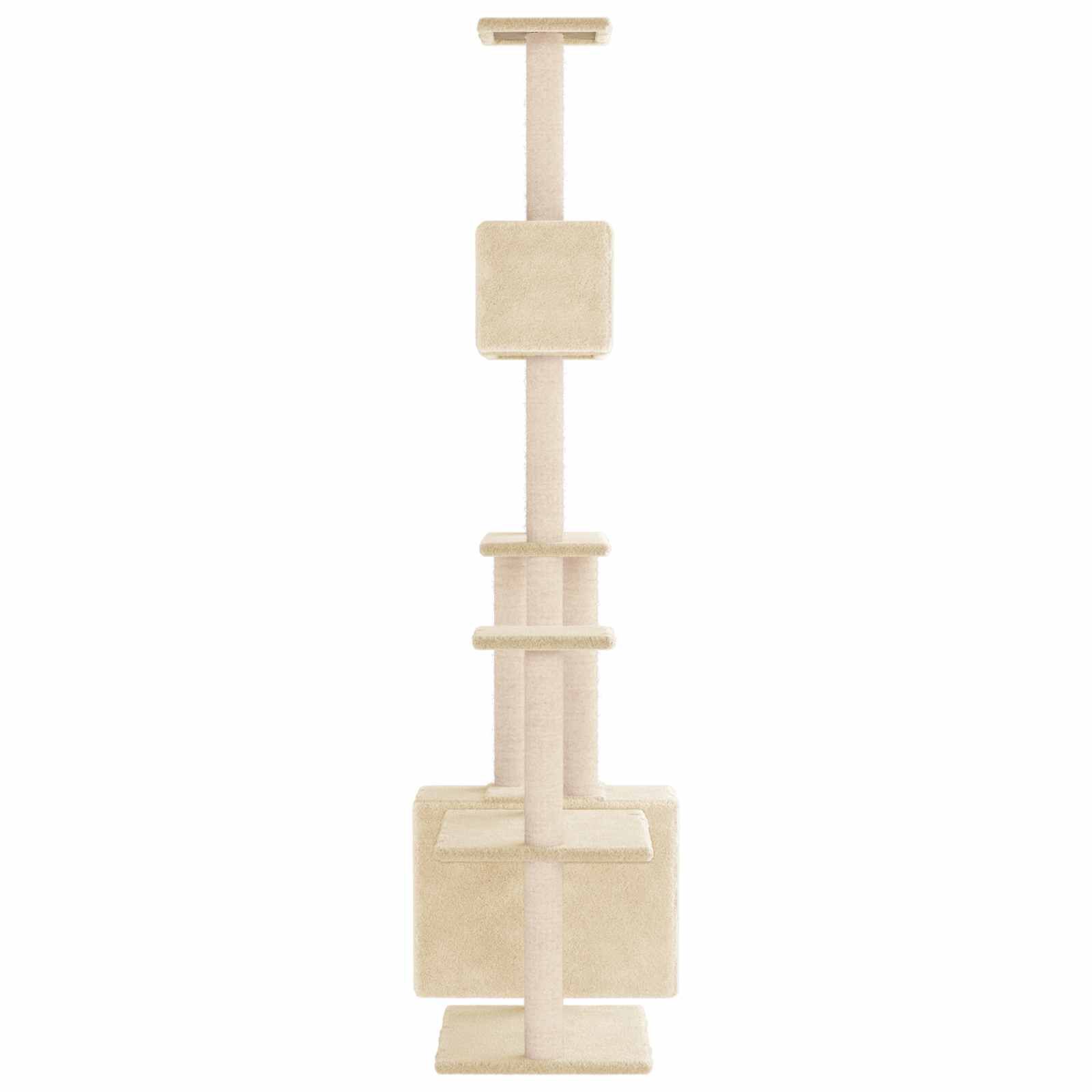 vidaXL &Aacute;rbol para gatos con postes de sisal &Aacute;rbol rascador Torre Juego Gatitos, , large Imagen numero 5