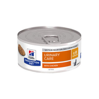 Hill's Prescription Diet Urinary Care c/d Pollo lata para gatos