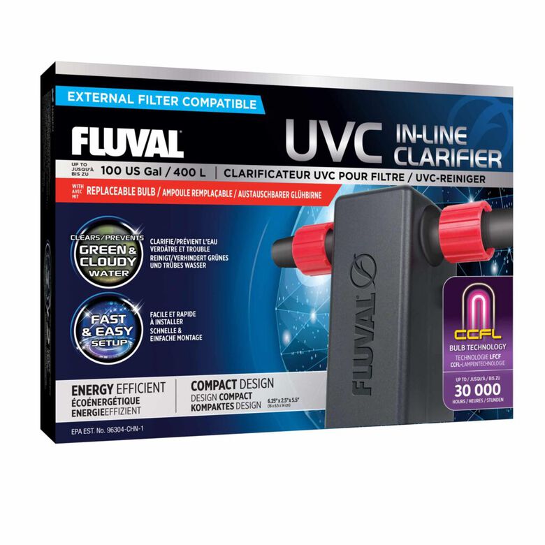 Fluval Serie 07 lámpara UVC para acuarios thumbnail