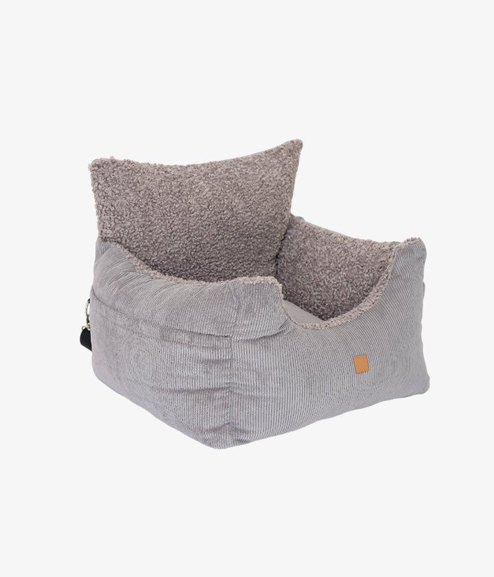 Pet and Co Asiento De Coche Harry Teddy Gris - Perros, , large Imagen numero 2