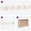 vidaXL Puerta para Perros Plegable Paneles Puerta de Seguridad Madera de Álamo, , large indicador imagen numero 8