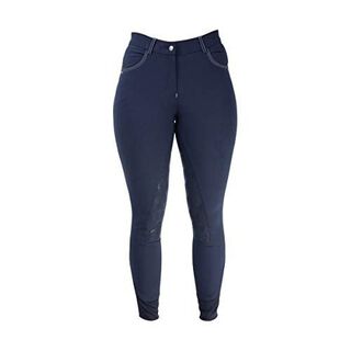 Pantalón Breeches de montar para mujer color Azul marino/Plata
