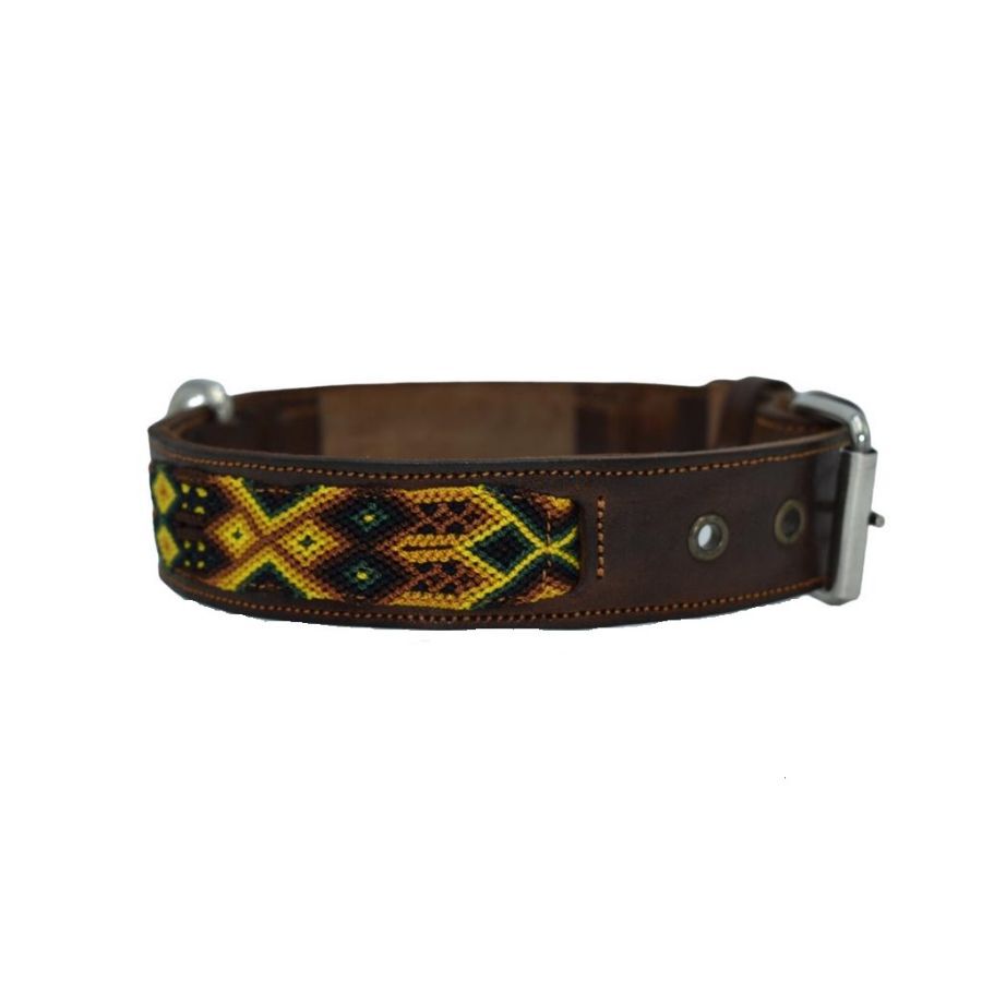 LOYAL COLLAR DE PIEL ARTESANAL TALLA L PARA PERROS, , large Imagen numero 2