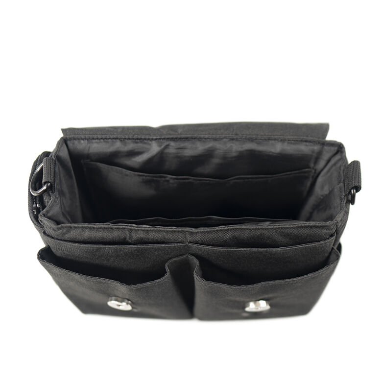 SixWalker bolsa Multifuncional negra de paseo + 2 bolsas de chuches para perros thumbnail