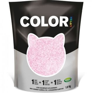 Nullodor Color Rosa Arena Aglomerante para gatos