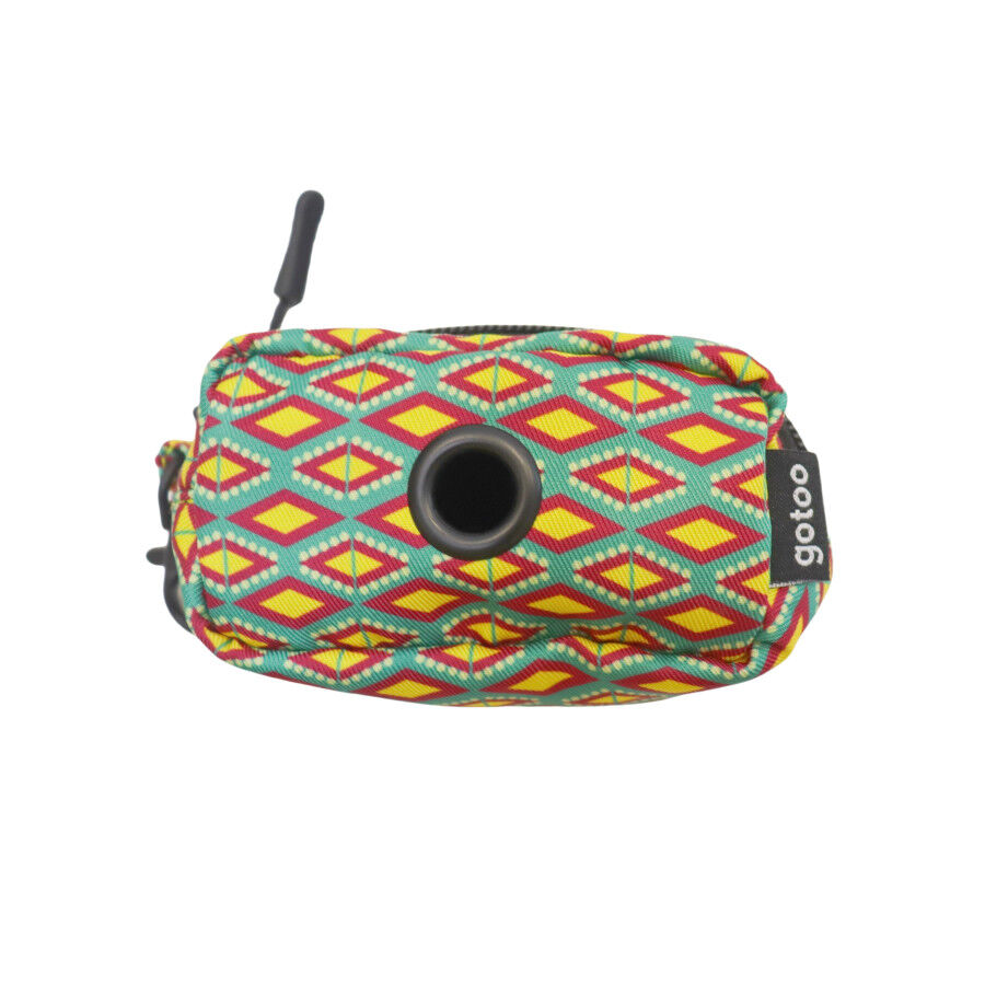 Gotoo Porta bolsas estampado geom&eacute;trico para perros, , large Imagen numero 1