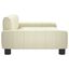 vidaXL Cama para perros de cuero sintético crema 70x45x30 cm, , large indicador imagen numero 7