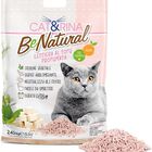 Cat&Rina BeNatural, Arena aglomerante de tofu de origen vegetal para gatos, hasta 30 días de uso, sabor Melocotón, 5,5 l, , large image number null