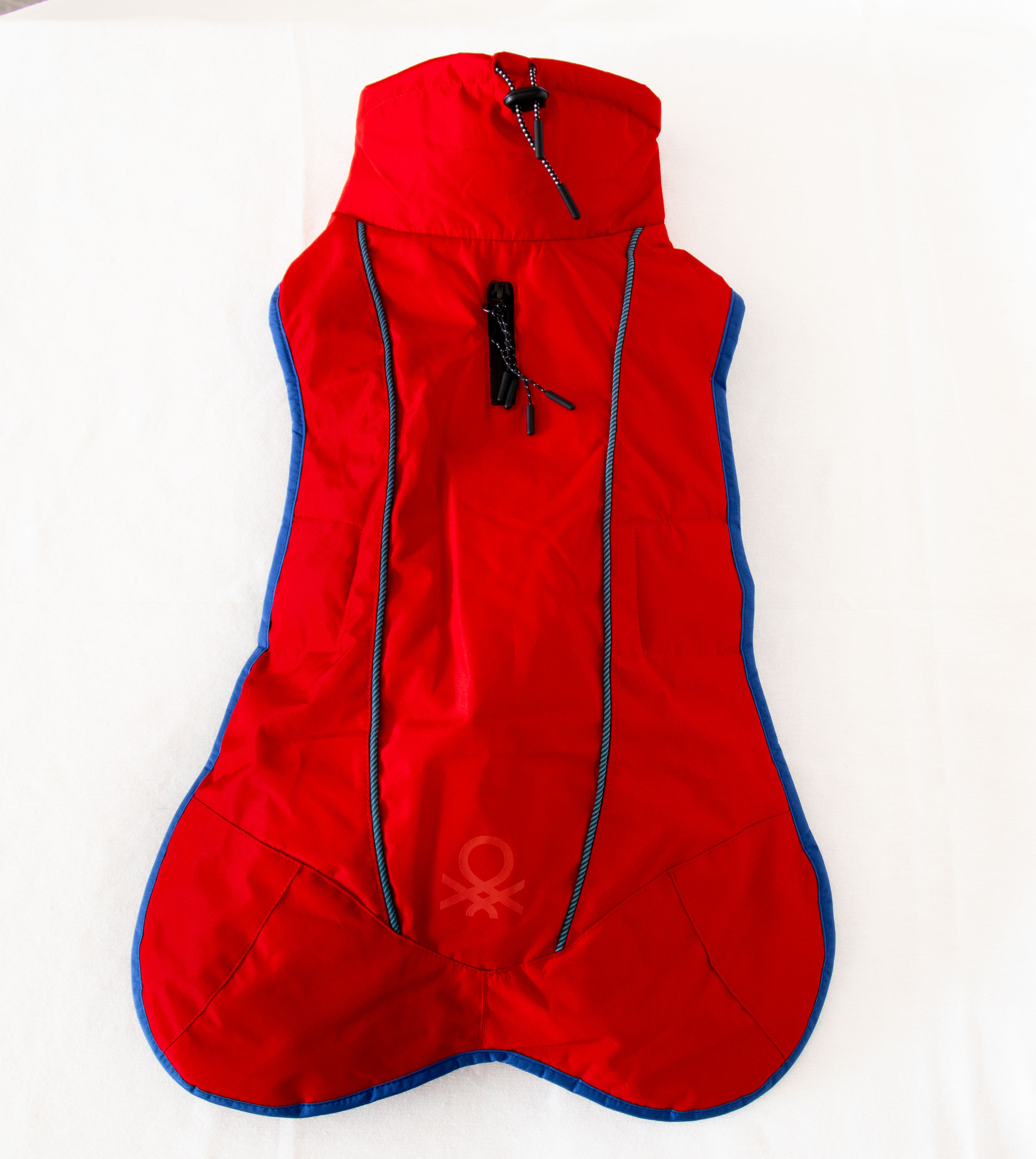 Benetton Abrigo Rojo Talla 53cm, , large Imagen numero 1