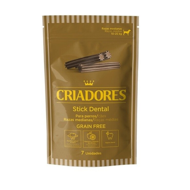 Criadores Snacks Dentales Grain Free para perros de raza grande , , large image number null