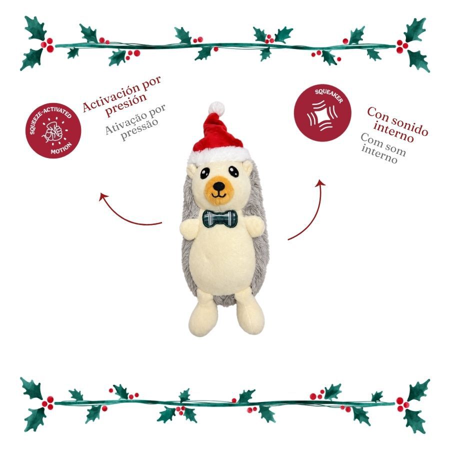 Wonder Christmas Erizo Peluche para perros, , large Imagen numero 4