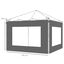Outsunny Paredes para Carpa Gris, , large indicador imagen numero 3
