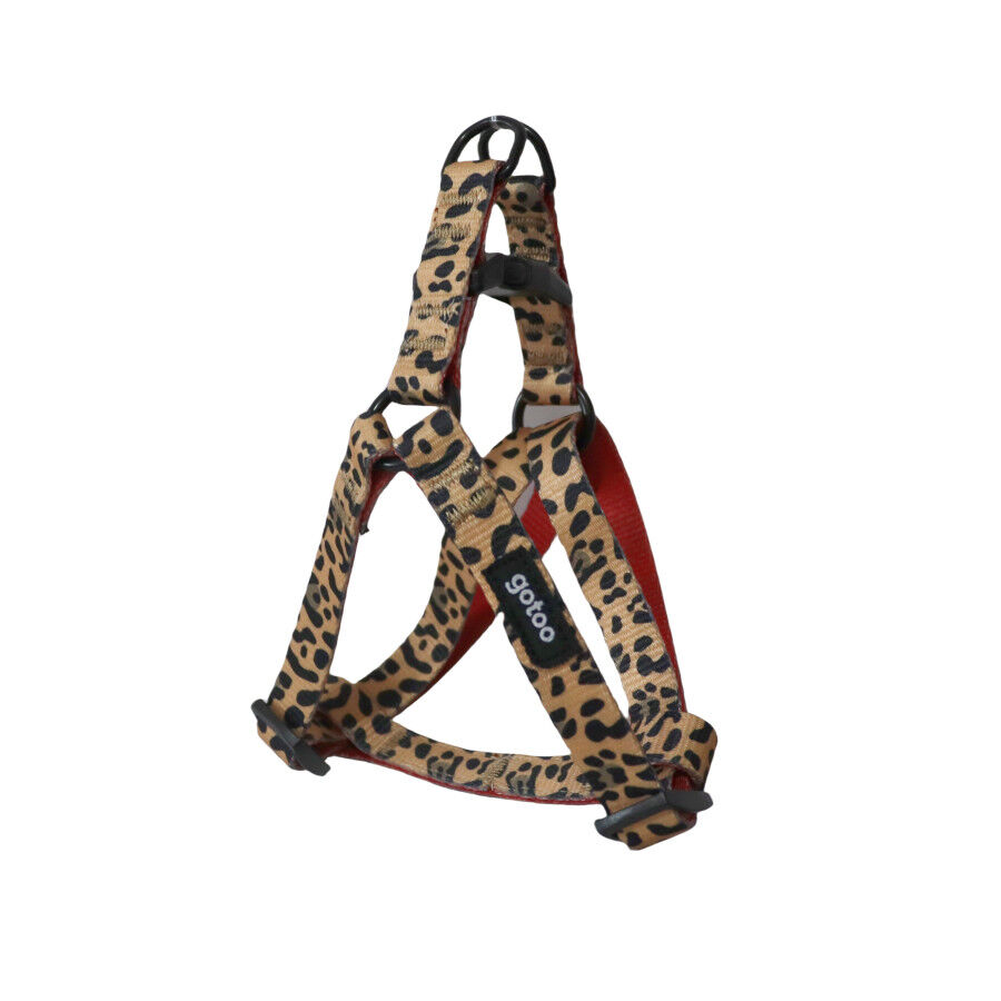 Gotoo Arn&eacute;s estampado leopardo para perros, , large Imagen numero 1