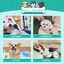 Cepillo Dual para Perros y Gatos 2 en 1 Cepillo de Aseo de Doble Cara, Pack 3 Peine Profesional para Mascotas, Cepillo de Peine de Masaje desenredante Cerda para Cabello Largo y Corto, , large indicador imagen numero 2