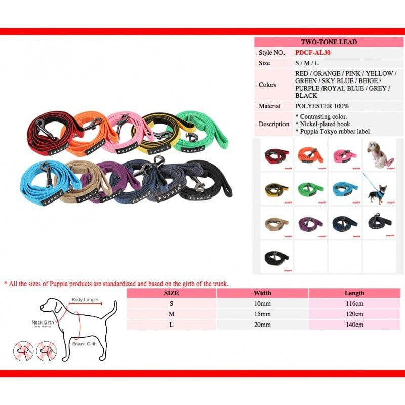 Correa Two-tone color Rojo, , large Imagen numero 3