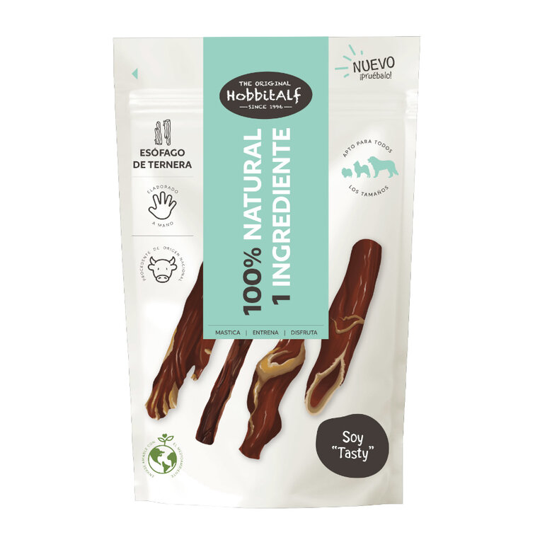 100 g Hobbitalf Esófago de Ternera para perros