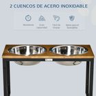 PawHut Comedero Elevado para perros, , large image number null
