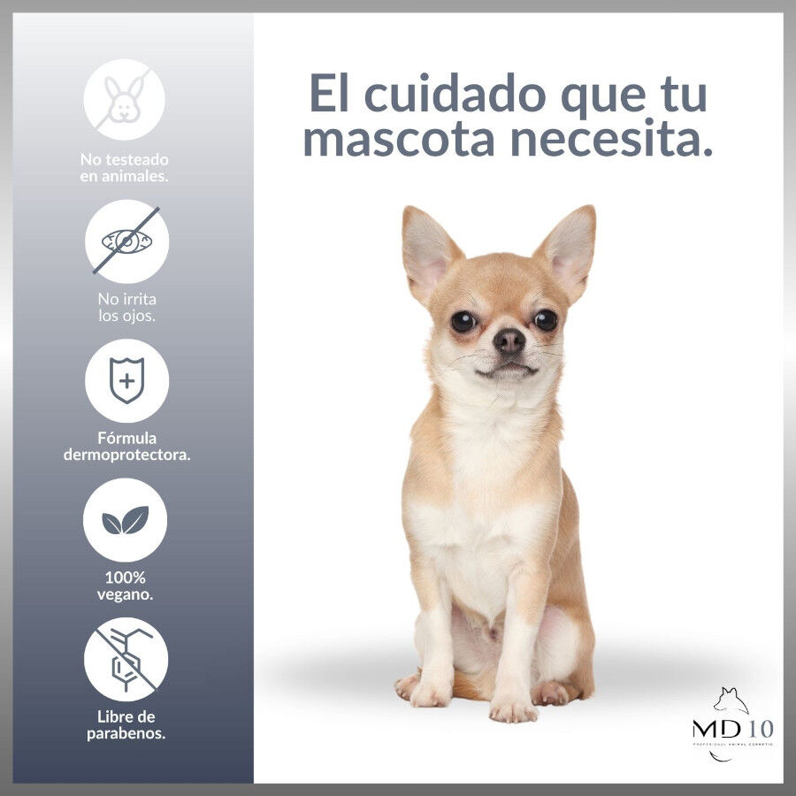 MD-10 Champ&uacute; Hidratante y Dermoprotector para Chihuahua, , large Imagen numero 3