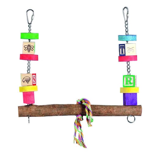 Mgz Columpio Rectangular Grande para pájaros thumbnail