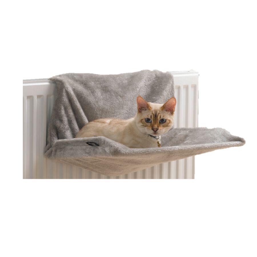 SOPORTE DE RADIADOR PARA GATOS SIEMPRE CALIENTE ANTRACITE