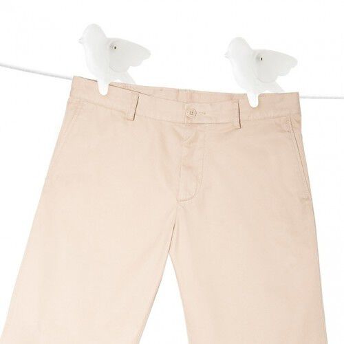 Pinza ropa Birdieb en forma de p&aacute;jaro color Blanco, , large Imagen numero 2