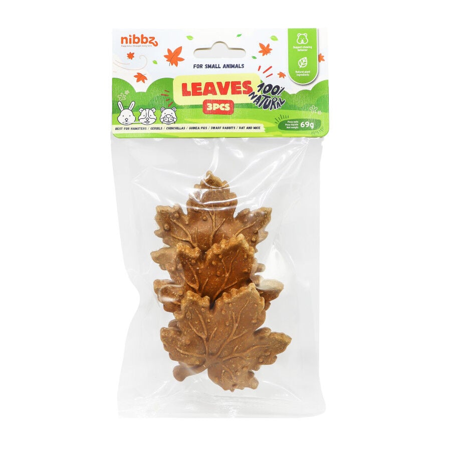 Nibbz Hojas Comestibles complemento alimenticio para roedores