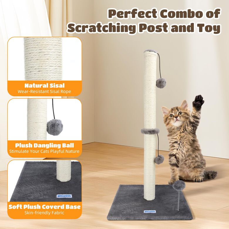 Nobleza Rascador Gris para gatos thumbnail