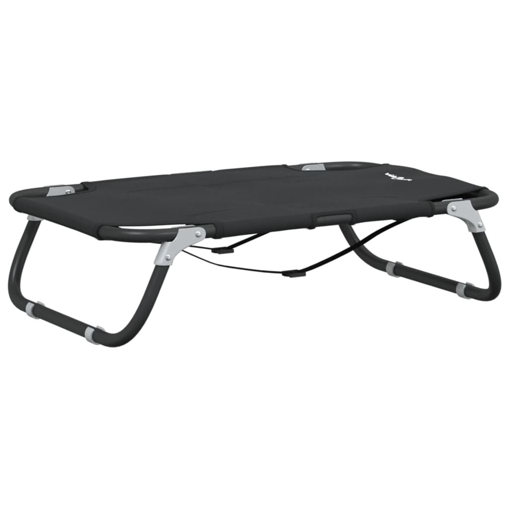 vidaXL Cama para perros plegable tela oxford y acero gris antracita, , large Imagen numero 10